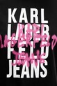 Karl Lagerfeld Jeans t-shirt bawełniany B1W17057 czarny