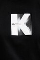 Karl Lagerfeld Jeans t-shirt bawełniany B1W17055 czarny