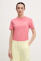 Jack Wolfskin t-shirt damski bawełniany Essential różowy A65757
