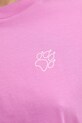Jack Wolfskin tricou pentru femei, din bumbac Celebrate The Paw A65916 roz