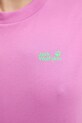 Jack Wolfskin t-shirt damski bawełniany Celebrate The Paw A65913 różowy