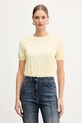 Patrizia Pepe t-shirt regular żółty 8K0409.K027