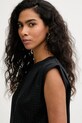 Patrizia Pepe top din bumbac negru 8M1801.J388