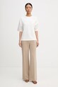 Patrizia Pepe t-shirt 8M1813.J394 biały SS26