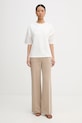 Patrizia Pepe t-shirt 8M1813.J394 biały SS26