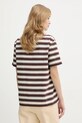 Odzież Patrizia Pepe t-shirt bawełniany 8M1824.J194 brązowy