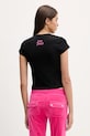 Odzież Juicy Couture t-shirt Angel JCNCT126461 czarny