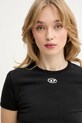 Diesel t-shirt T-UNCUTIESLONG-OD czarny A19917.0AHQH