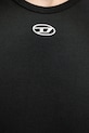Diesel t-shirt T-UNCUTIESLONG-OD A19917.0AHQH czarny