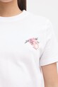 Diesel t-shirt damski bawełniany T-REG-S1 biały A22488.0JMBD