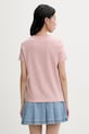 Îmbrăcăminte Diesel tricou basic pentru femei, din bumbac T-REG-S2 A22503.0JMBD roz