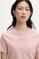 Diesel tricou basic pentru femei, din bumbac T-REG-S2 roz A22503.0JMBD