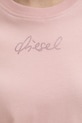 Diesel tricou basic pentru femei, din bumbac T-REG-S2 A22503.0JMBD roz
