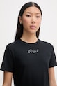 Diesel t-shirt basic damski bawełniany T-REG-S2 czarny A22503.0JMBD