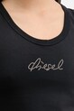 Diesel top damski bawełniany T-ANKY-S2 A22506.0QHHA czarny