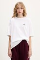 Odzież adidas t-shirt bawełniany Soft Side KA5091 biały