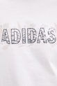 adidas t-shirt bawełniany KB7146 biały