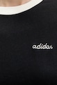 Bavlněné tričko adidas KB8194 černá
