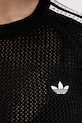 adidas Originals crop top za žene Crochet KC6481 crna