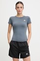 adidas Performance t-shirt treningowy nadruk szary KD0109