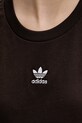 adidas Originals T-shirt damski bawełniany KD1354 brązowy