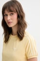 adidas Originals t-shirt damski żółty KD1409
