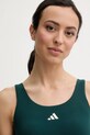 Tréninkový top adidas Performance zelená KR0401