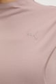 Puma t-shirt damski bawełniany z elastanem PUMATECH SENSE 634568 beżowy
