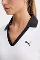 Puma polo damskie bawełniane Wardrobe Essential Polo 635395 biały