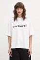 Carhartt WIP t-shirt W SS Archive Script T-Shirt nadruk biały I036042.02XX