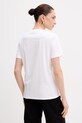 Odzież Elisabetta Franchi t-shirt damski bawełniany MA01761E2 biały