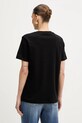 Odzież Elisabetta Franchi t-shirt bawełniany MA69P61E2 czarny