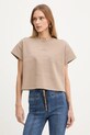 Elisabetta Franchi t-shirt aplikacja brązowy MA73D61E2