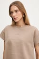 Elisabetta Franchi t-shirt brązowy MA73D61E2