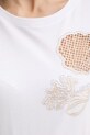 Liu Jo tricou pentru femei, din bumbac WA6413.JS904 alb
