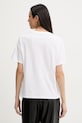 Îmbrăcăminte Liu Jo tricou pentru femei, din bumbac WA6414.JS923 alb