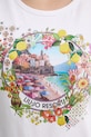 Liu Jo t-shirt damski bawełniany WA6476.JS923 biały