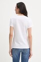 Odzież Liu Jo t-shirt damski bawełniany WA6476.JS923 biały
