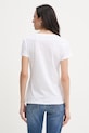 Odzież Liu Jo t-shirt damski bawełniany WA6476.JS923 biały