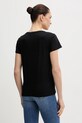 Odzież Liu Jo t-shirt bawełniany TA6056.JS923 czarny