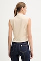 Odzież Liu Jo top TA6174.J3845 beżowy