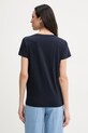 Odzież Liu Jo t-shirt damski bawełniany TA6285.JS923 granatowy