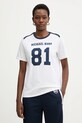MICHAEL Michael Kors t-shirt bawełniany bawełna beżowy MR651WT97J