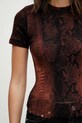 Tričko Jean Paul GAULTIER Python hnedá 26.01.W.TO411.M012P