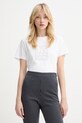 Marella t-shirt bawełniany Emme by Marella regular biały 2615971031200