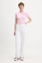 Guess Jeans t-shirt W6RI15.J1314 różowy SS26
