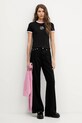 Guess Jeans t-shirt W6RI16.J1314 czarny SS26
