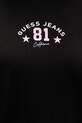 Guess Jeans t-shirt bawełniany W6RI20.K8HM0 czarny
