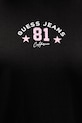 Guess Jeans t-shirt bawełniany W6RI20.K8HM0 czarny