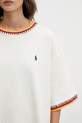 Polo Ralph Lauren cotton t-shirt 10/1 OE JERSEY beige 211A96265001